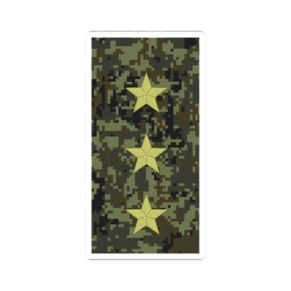 Russia Army OF 8 (Russia) (Military Rank) STICKER Vinyl Kiss-Cut Decal 2 Inch White - The Sticker Space