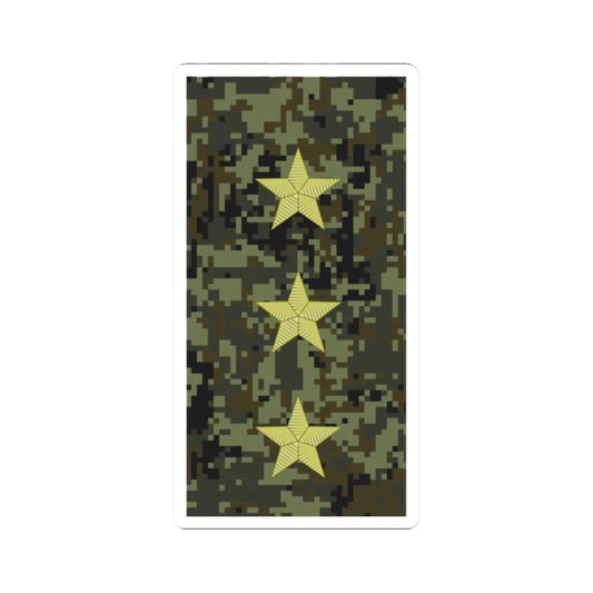 Russia Army OF 8 (Russia) (Military Rank) STICKER Vinyl Kiss-Cut Decal 2 Inch White - The Sticker Space