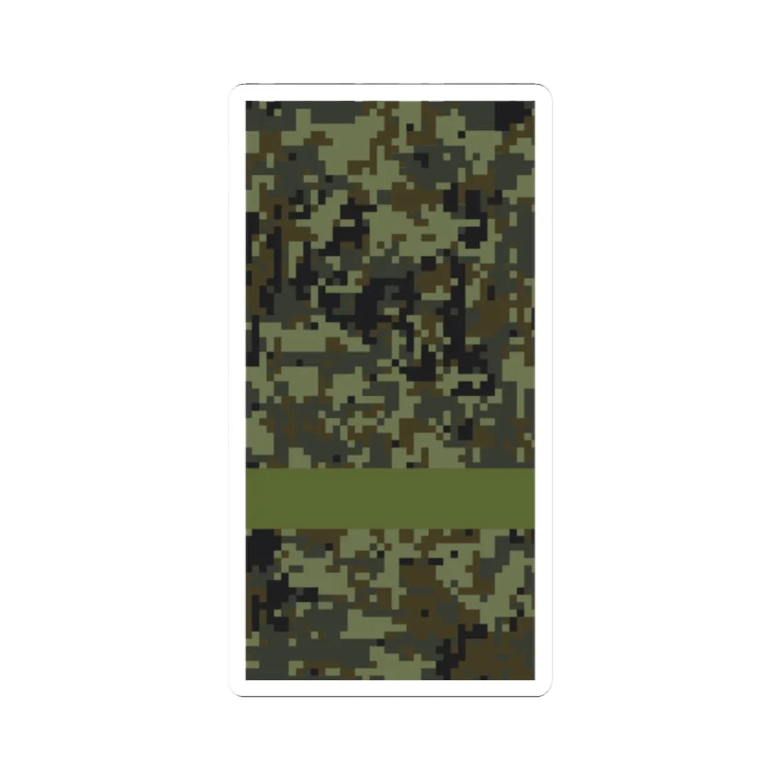 Russia Army OR 2 (Russia) (Military Rank) STICKER Vinyl Kiss-Cut Decal 2 Inch White - The Sticker Space