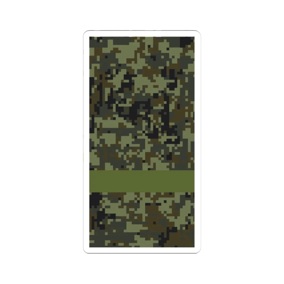 Russia Army OR 2 (Russia) (Military Rank) STICKER Vinyl Kiss-Cut Decal 3 Inch White - The Sticker Space