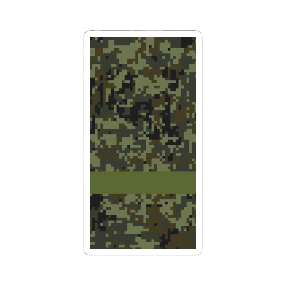 Russia Army OR 2 (Russia) (Military Rank) STICKER Vinyl Kiss-Cut Decal 4 Inch White - The Sticker Space