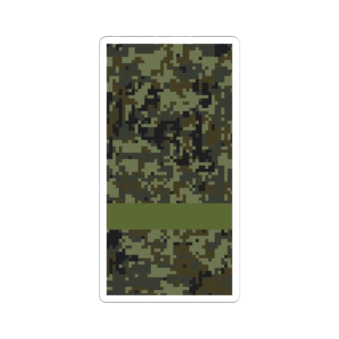 Russia Army OR 2 (Russia) (Military Rank) STICKER Vinyl Kiss-Cut Decal 6 Inch White - The Sticker Space