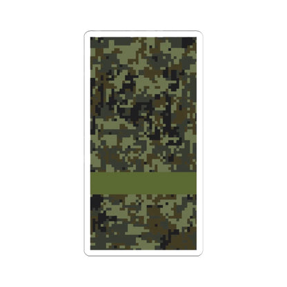 Russia Army OR 2 (Russia) (Military Rank) STICKER Vinyl Kiss-Cut Decal 6 Inch White - The Sticker Space