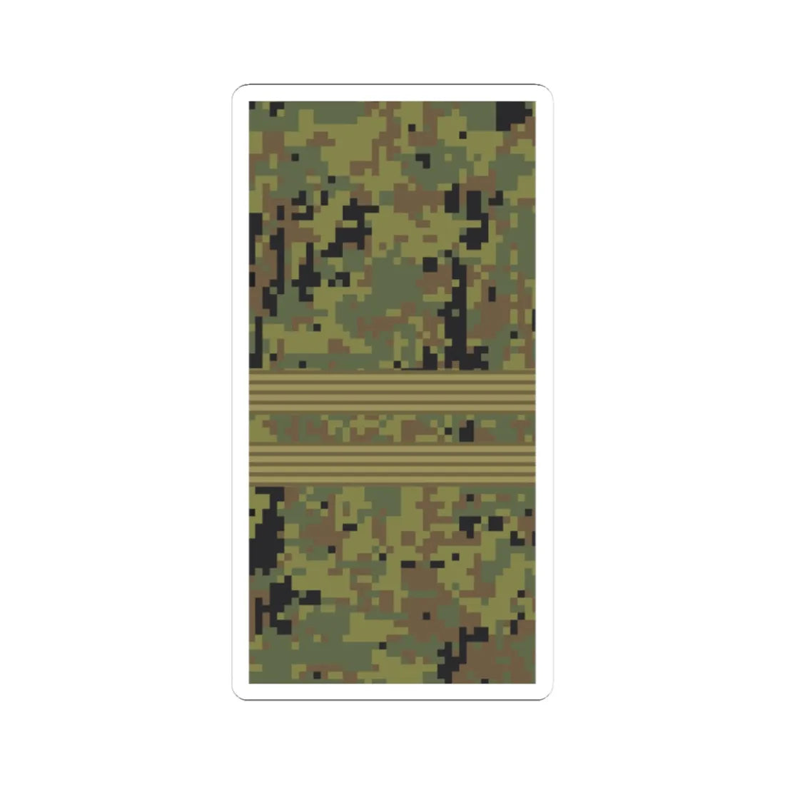 Russia Army OR 4 camo 2010 (Russia) (Military Rank) STICKER Vinyl Kiss-Cut Decal 3 Inch White - The Sticker Space