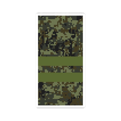 Russia Army OR 4 (Russia) (Military Rank) STICKER Vinyl Kiss-Cut Decal 2 Inch White - The Sticker Space