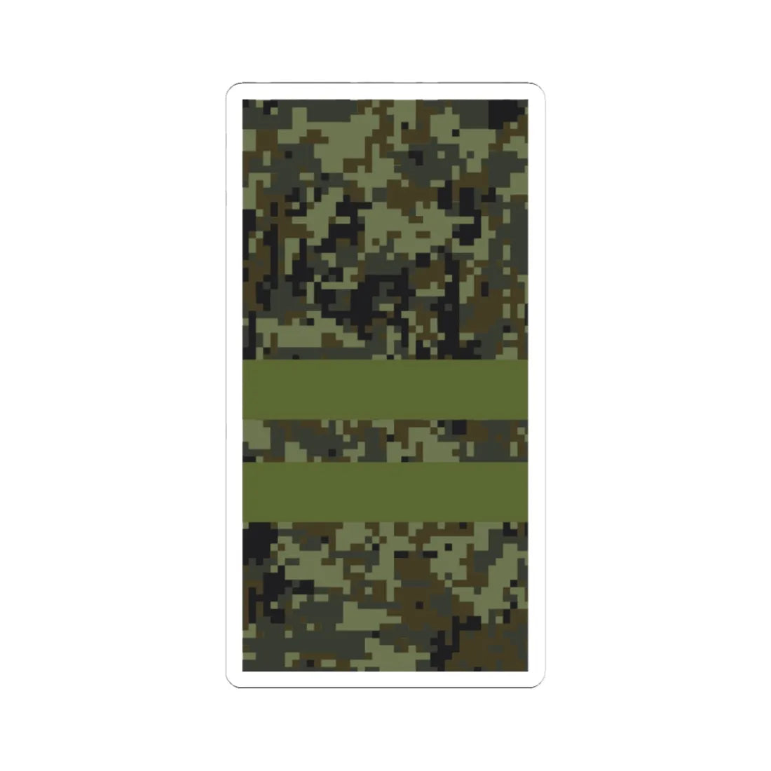 Russia Army OR 4 (Russia) (Military Rank) STICKER Vinyl Kiss-Cut Decal 3 Inch White - The Sticker Space