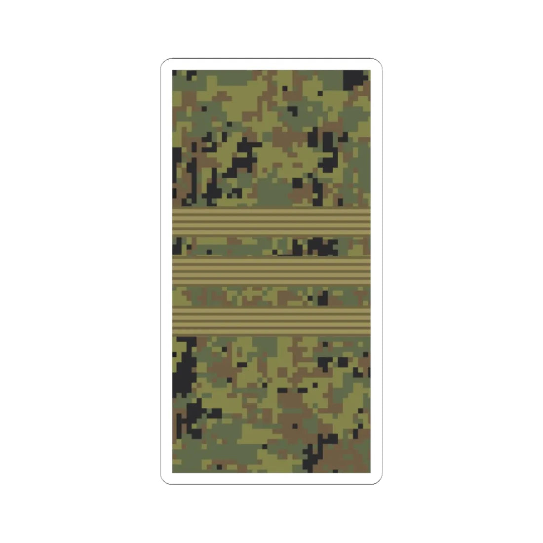 Russia Army OR 5 camo 2010 (Russia) (Military Rank) STICKER Vinyl Kiss-Cut Decal 4 Inch White - The Sticker Space