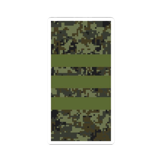 Russia Army OR 5 (Russia) (Military Rank) STICKER Vinyl Kiss-Cut Decal 2 Inch White - The Sticker Space