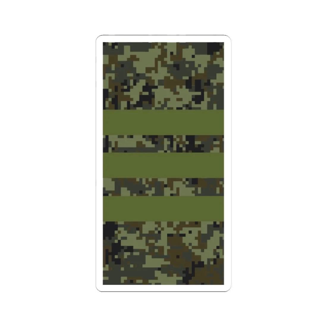 Russia Army OR 5 (Russia) (Military Rank) STICKER Vinyl Kiss-Cut Decal 3 Inch White - The Sticker Space