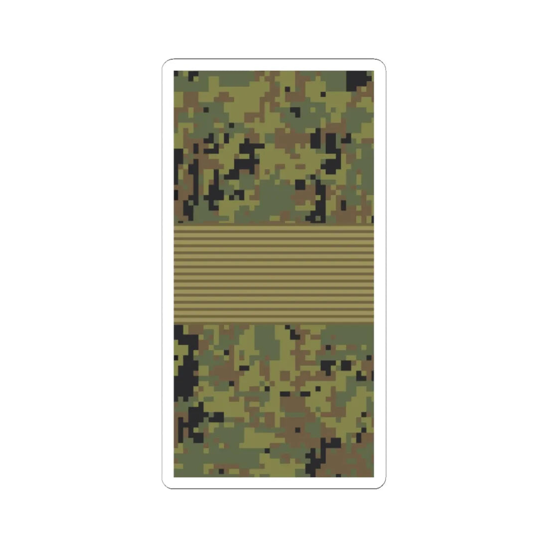 Russia Army OR 6 camo 2010 (Russia) (Military Rank) STICKER Vinyl Kiss-Cut Decal 6 Inch White - The Sticker Space