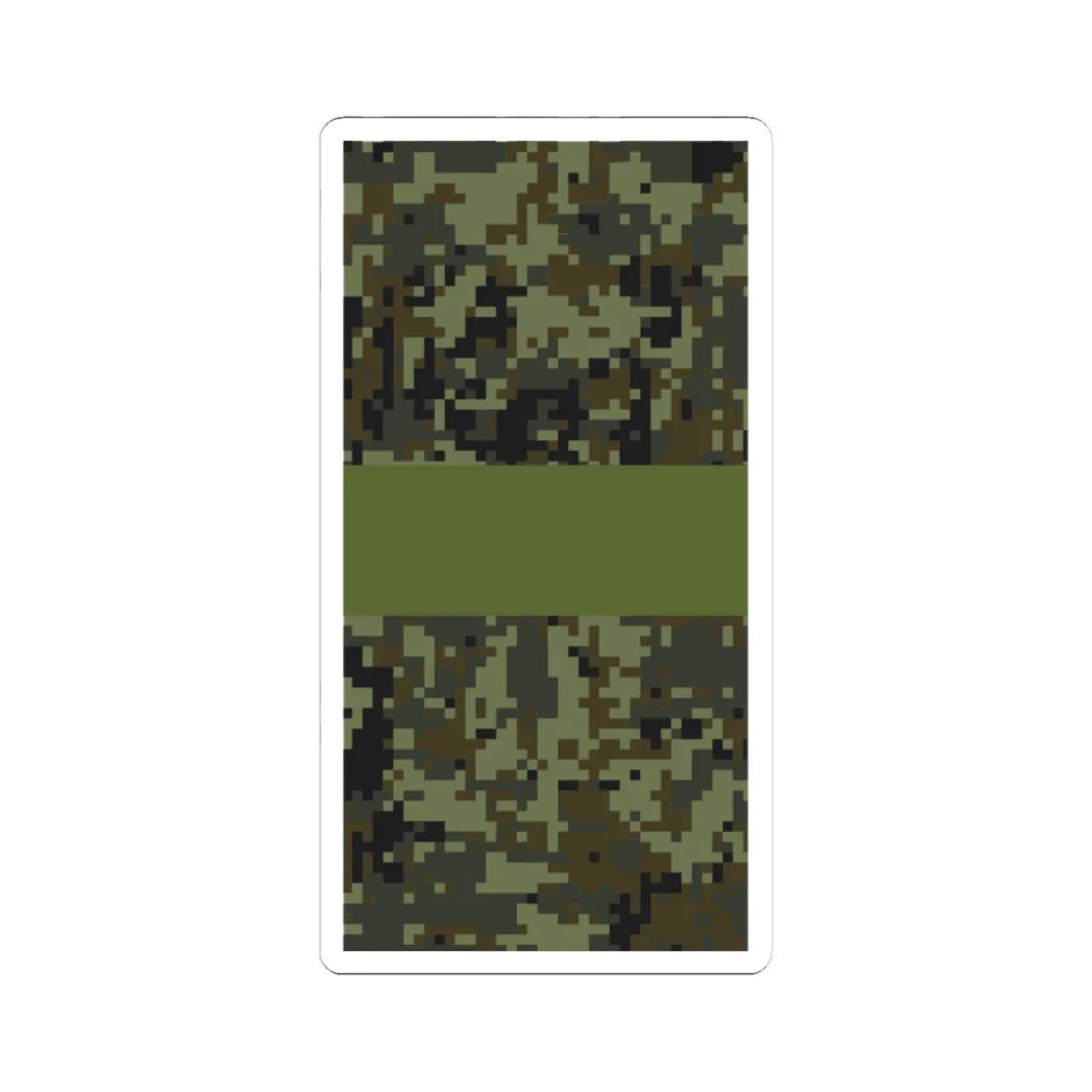 Russia Army OR 6 (Russia) (Military Rank) STICKER Vinyl Kiss-Cut Decal 3 Inch White - The Sticker Space