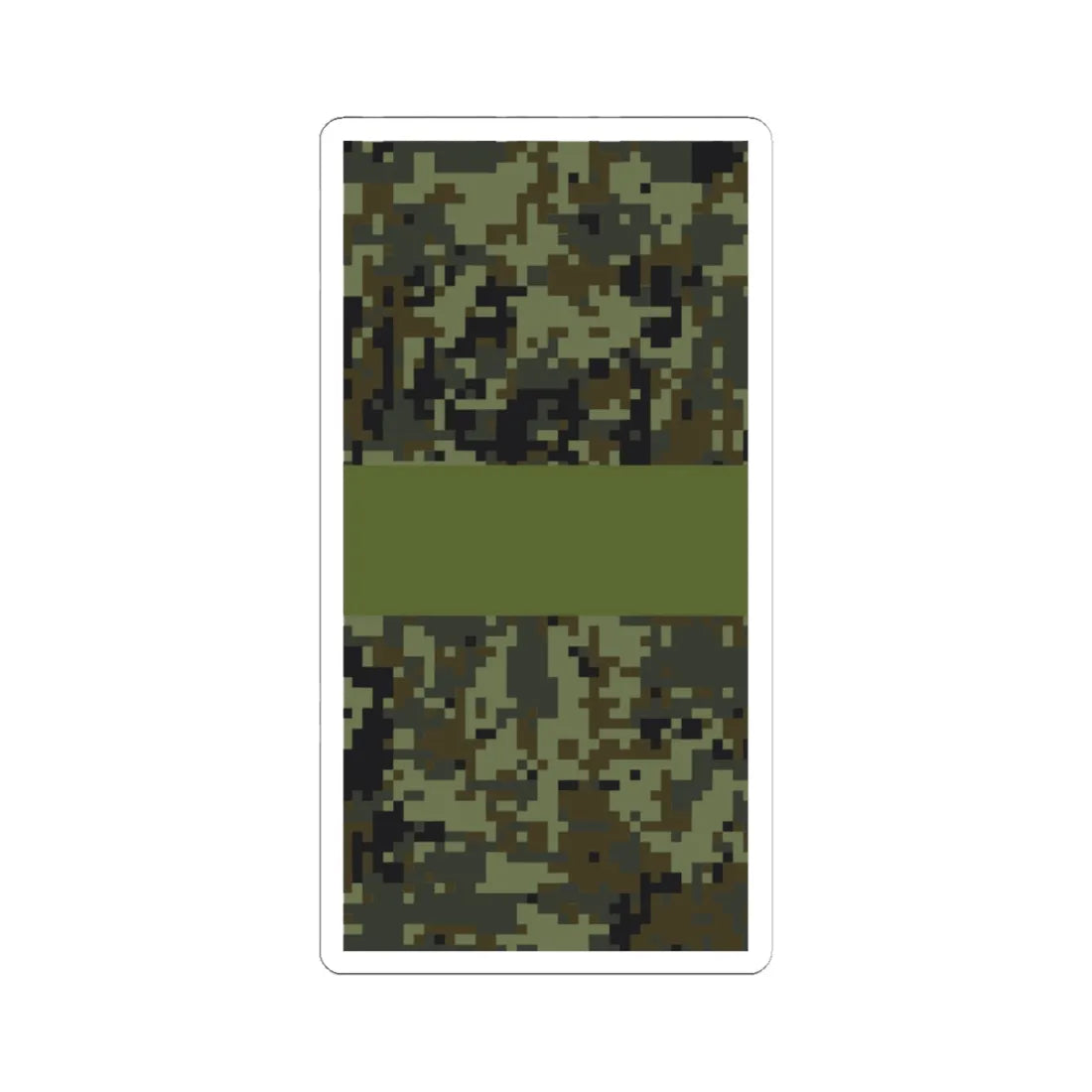 Russia Army OR 6 (Russia) (Military Rank) STICKER Vinyl Kiss-Cut Decal 6 Inch White - The Sticker Space