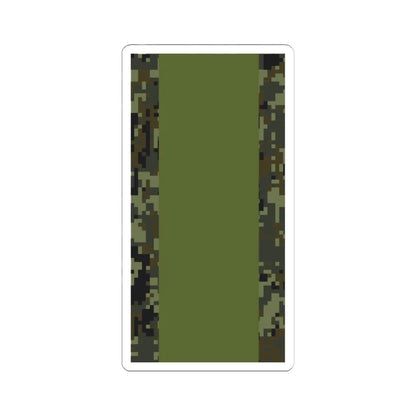 Russia Army OR 8 (Russia) (Military Rank) STICKER Vinyl Kiss-Cut Decal 6 Inch White - The Sticker Space