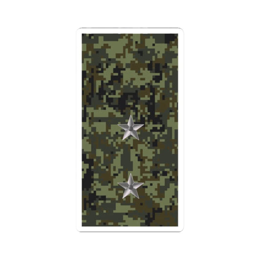 Russia Army OR 9a (Russia) (Military Rank) STICKER Vinyl Kiss-Cut Decal 2 Inch White - The Sticker Space