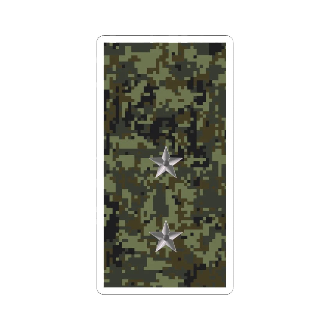 Russia Army OR 9a (Russia) (Military Rank) STICKER Vinyl Kiss-Cut Decal 6 Inch White - The Sticker Space