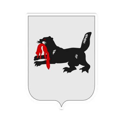Герб Иркутской области (Russia) (Coat of Arms) STICKER Vinyl Kiss-Cut Decal 2 Inch White - The Sticker Space