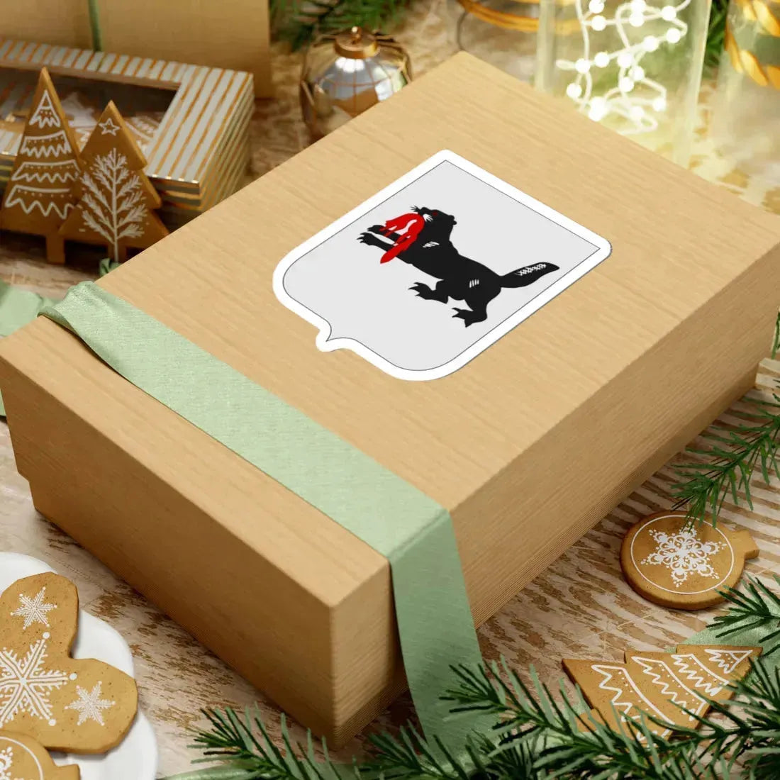 Герб Иркутской области (Russia) (Coat of Arms) STICKER Vinyl Kiss-Cut Decal - The Sticker Space