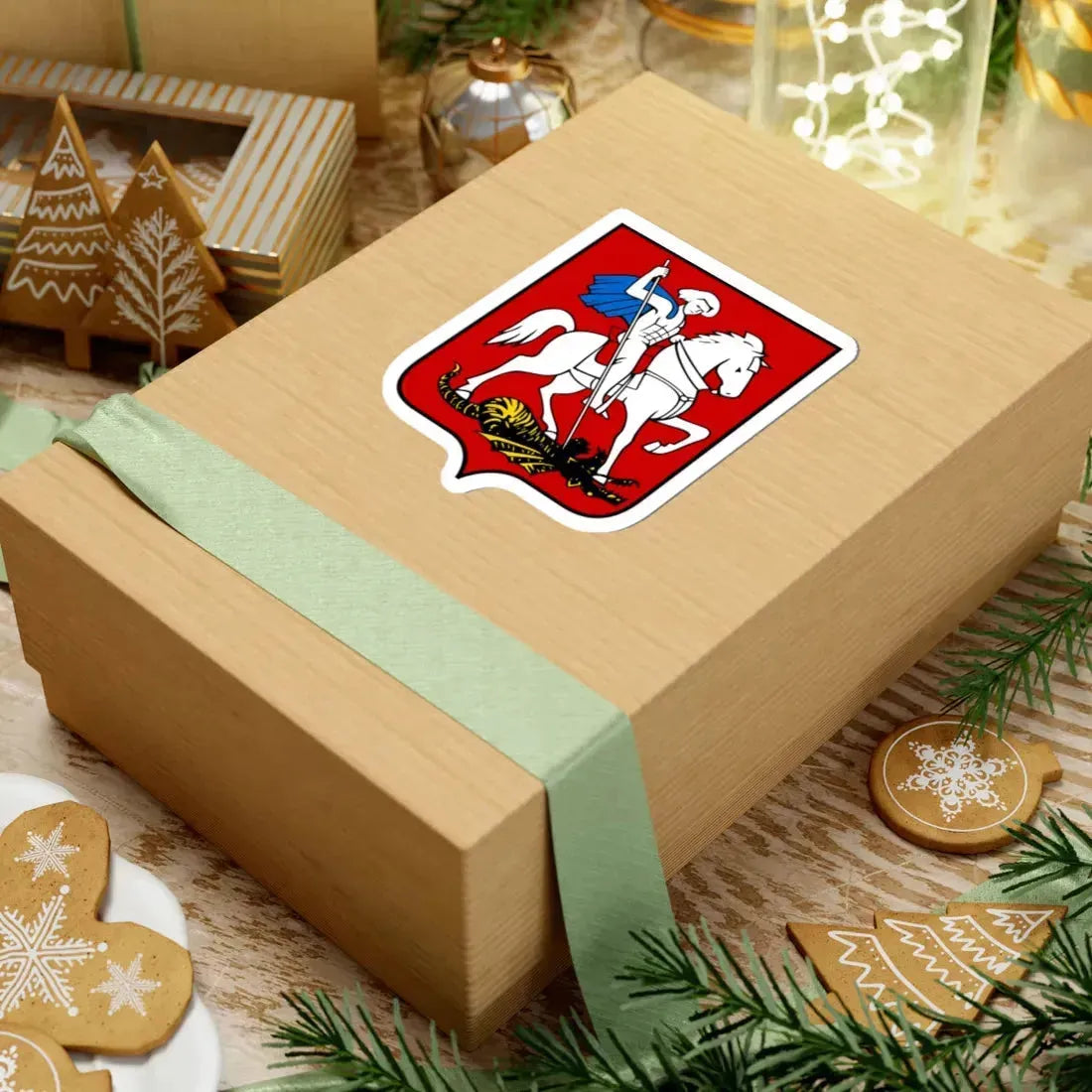 Ездец (Russia) (Coat of Arms) STICKER Vinyl Kiss-Cut Decal - The Sticker Space