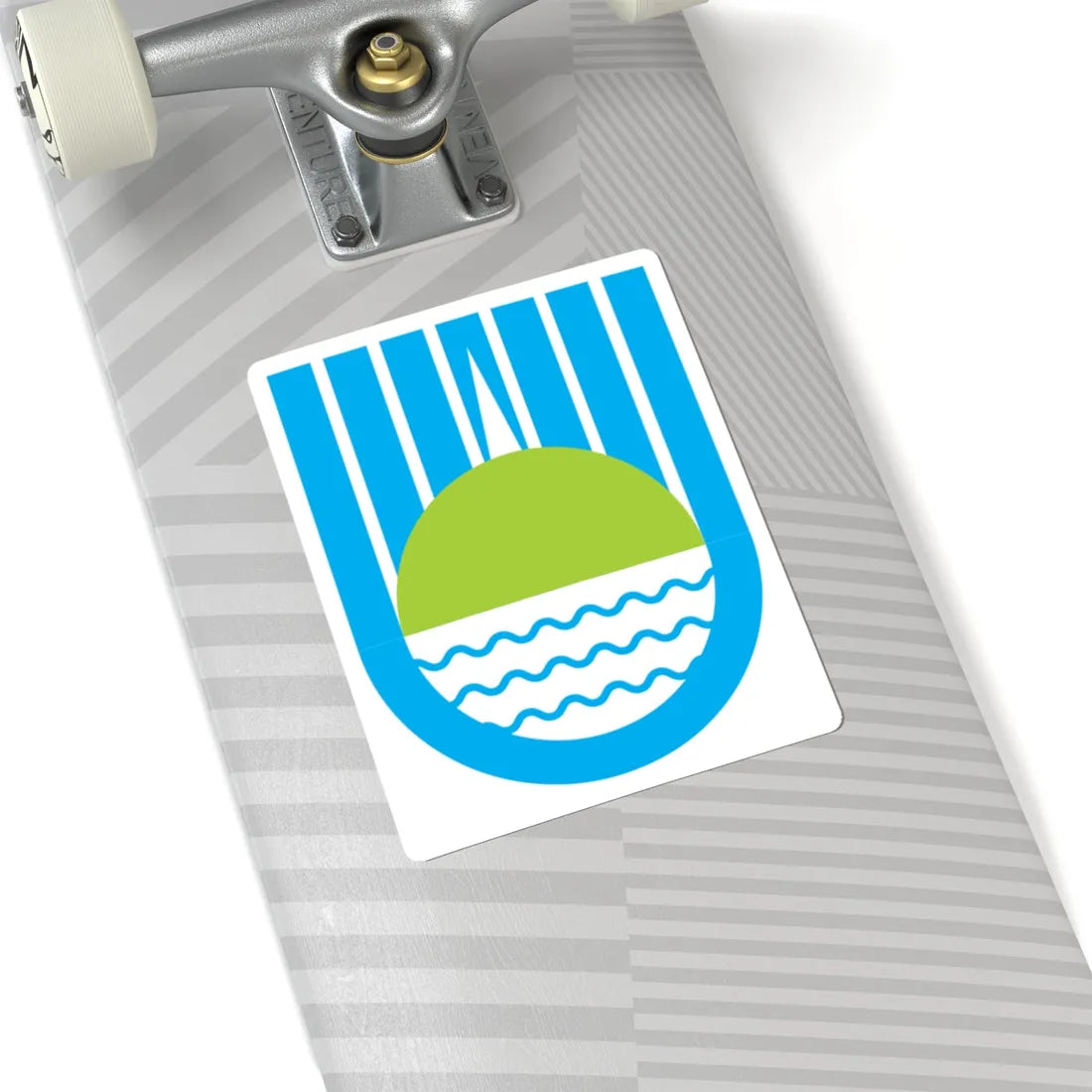 Биробиджан герб (Russia) (Coat of Arms) STICKER Vinyl Kiss-Cut Decal - The Sticker Space