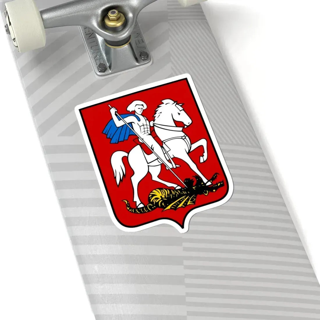 Ездец (Russia) (Coat of Arms) STICKER Vinyl Kiss-Cut Decal - The Sticker Space