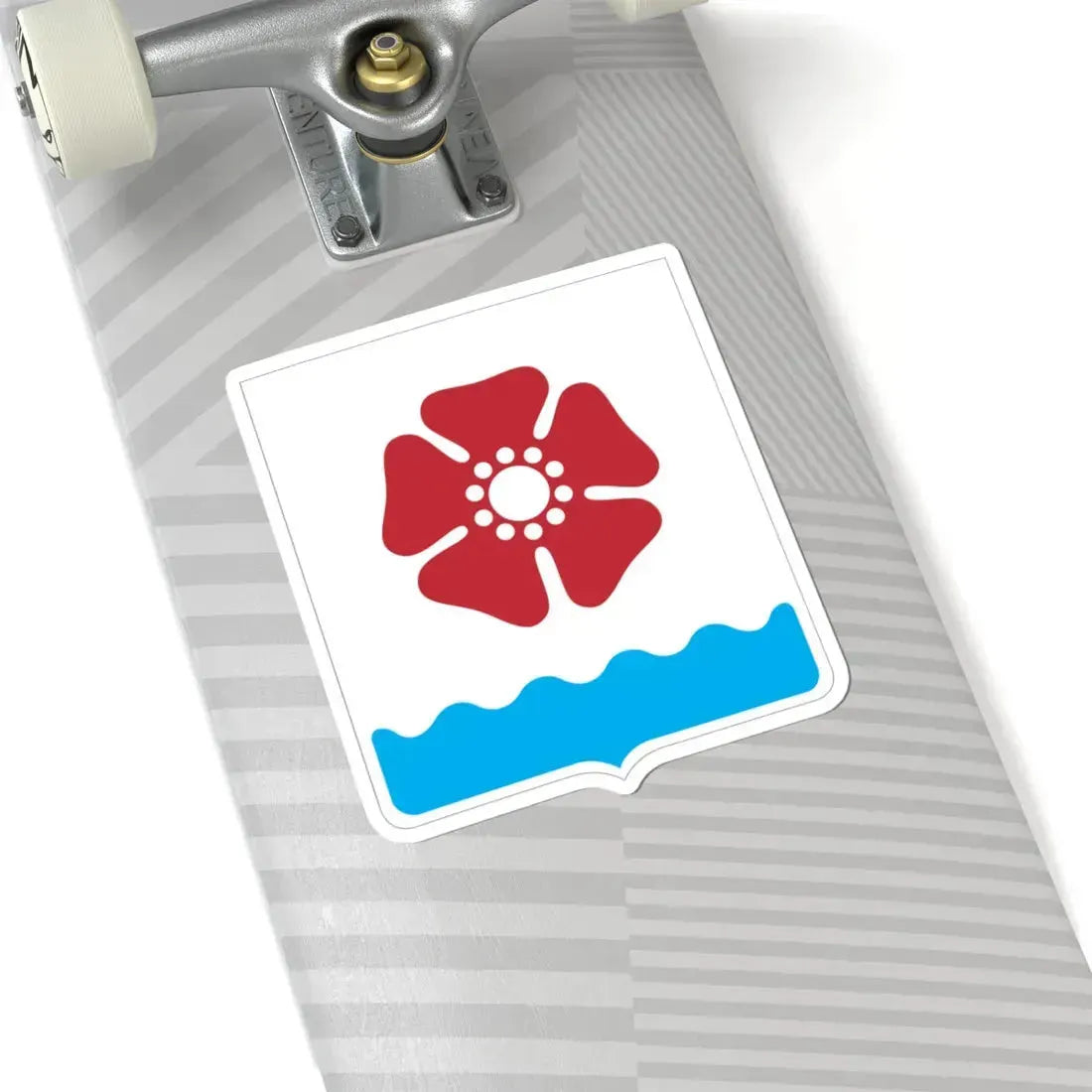 Герб города Северодвинска (Russia) (Coat of Arms) STICKER Vinyl Kiss-Cut Decal - The Sticker Space