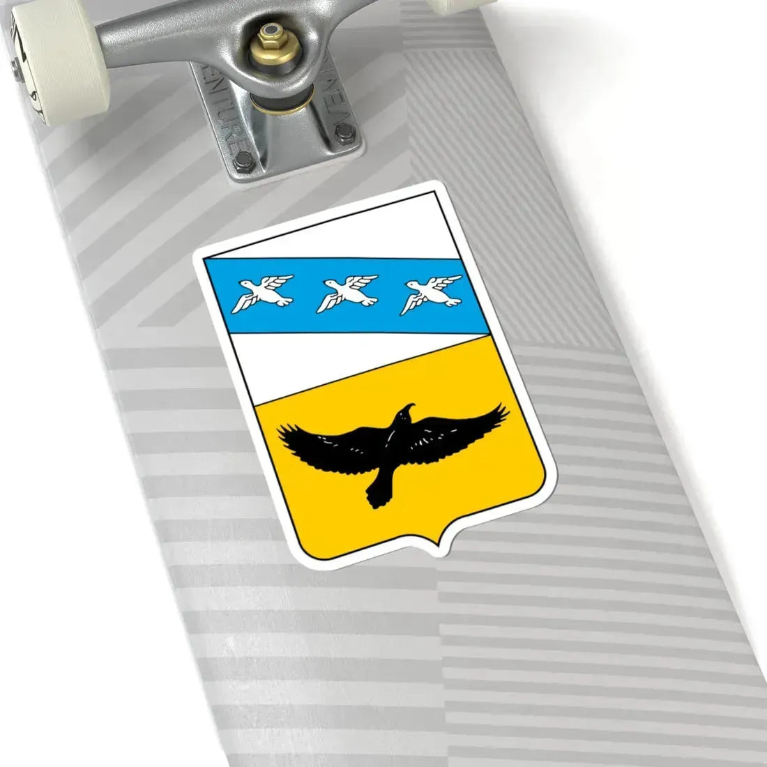 Герб Грайворона Соболева (Russia) (Coat of Arms) STICKER Vinyl Kiss-Cut Decal - The Sticker Space