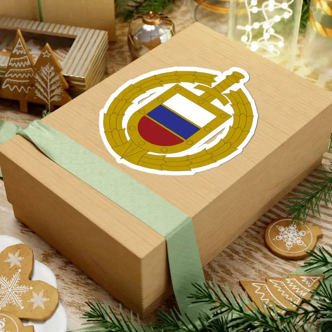 ФСО эмблема (Russia) (Coat of Arms) STICKER Vinyl Kiss-Cut Decal - The Sticker Space