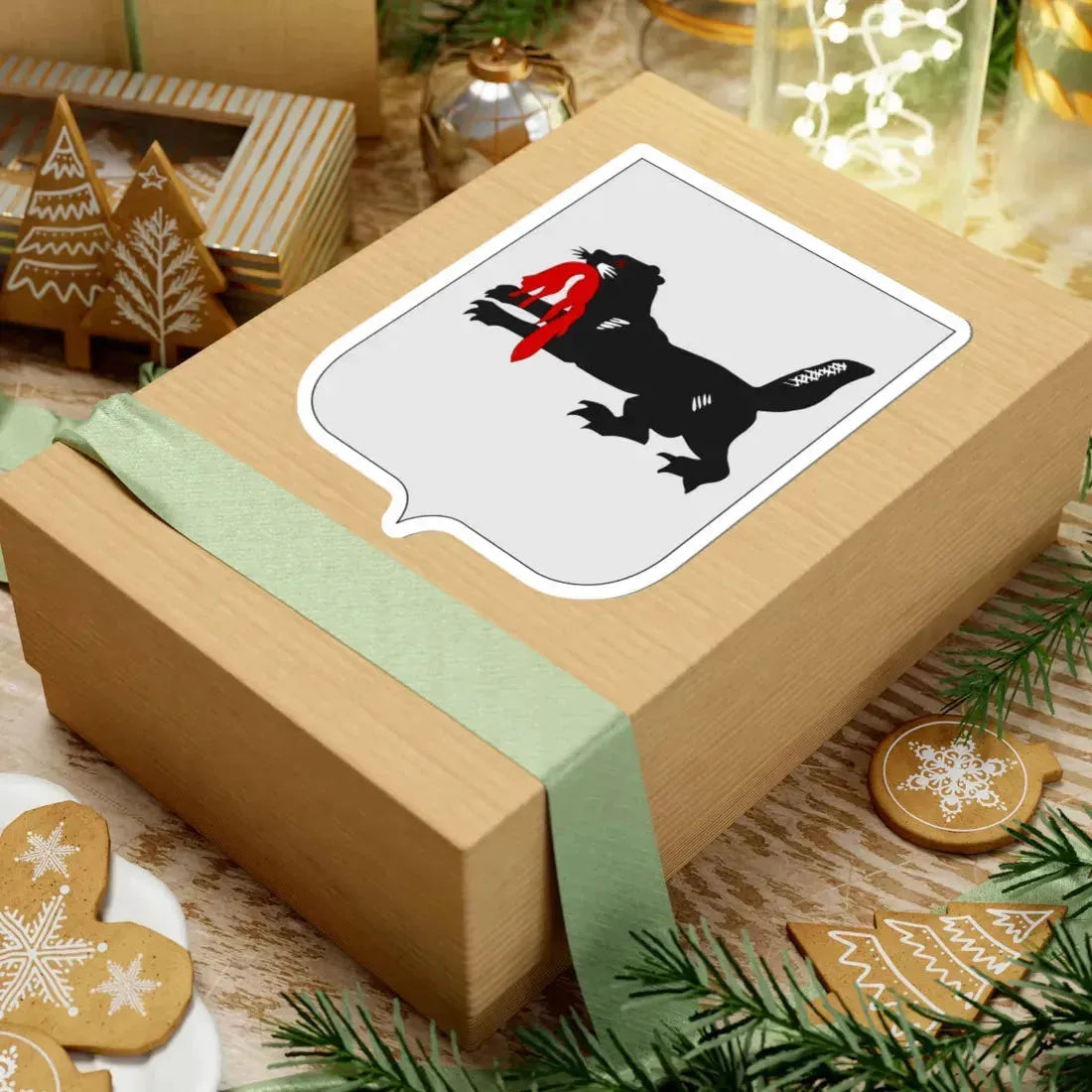 Герб Иркутской области (Russia) (Coat of Arms) STICKER Vinyl Kiss-Cut Decal - The Sticker Space