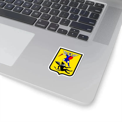 Герб Архангельска  основной на светлом фоне (Russia) (Coat of Arms) STICKER Vinyl Kiss-Cut Decal - The Sticker Space