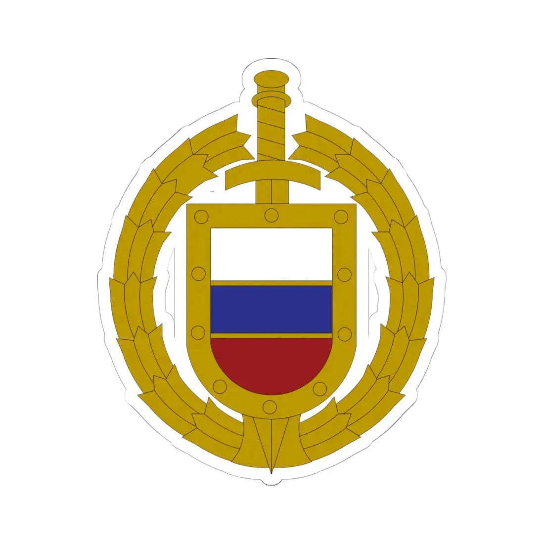ФСО эмблема (Russia) (Coat of Arms) STICKER Vinyl Kiss-Cut Decal - The Sticker Space
