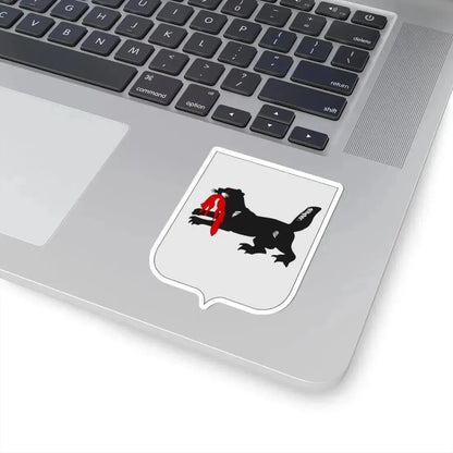 Герб Иркутской области (Russia) (Coat of Arms) STICKER Vinyl Kiss-Cut Decal - The Sticker Space