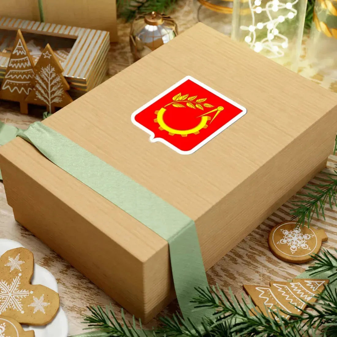 Герб Балашихи (Russia) (Coat of Arms) STICKER Vinyl Kiss-Cut Decal - The Sticker Space