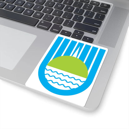 Биробиджан герб (Russia) (Coat of Arms) STICKER Vinyl Kiss-Cut Decal - The Sticker Space