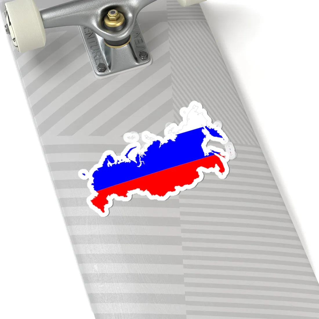 Russia Flag Map (Russia) STICKER Vinyl Kiss-Cut Decal - The Sticker Space