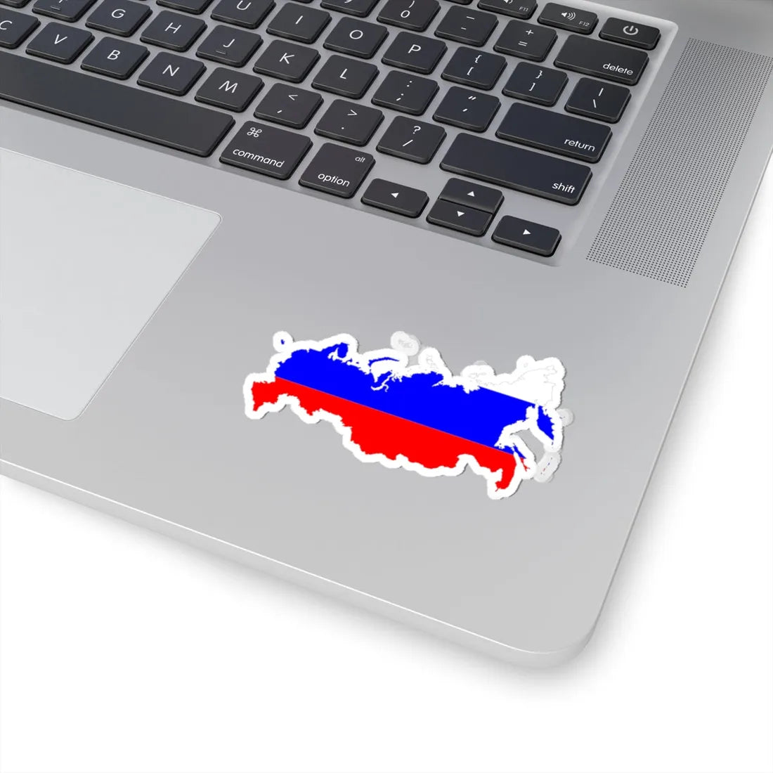 Russia Flag Map (Russia) STICKER Vinyl Kiss-Cut Decal - The Sticker Space