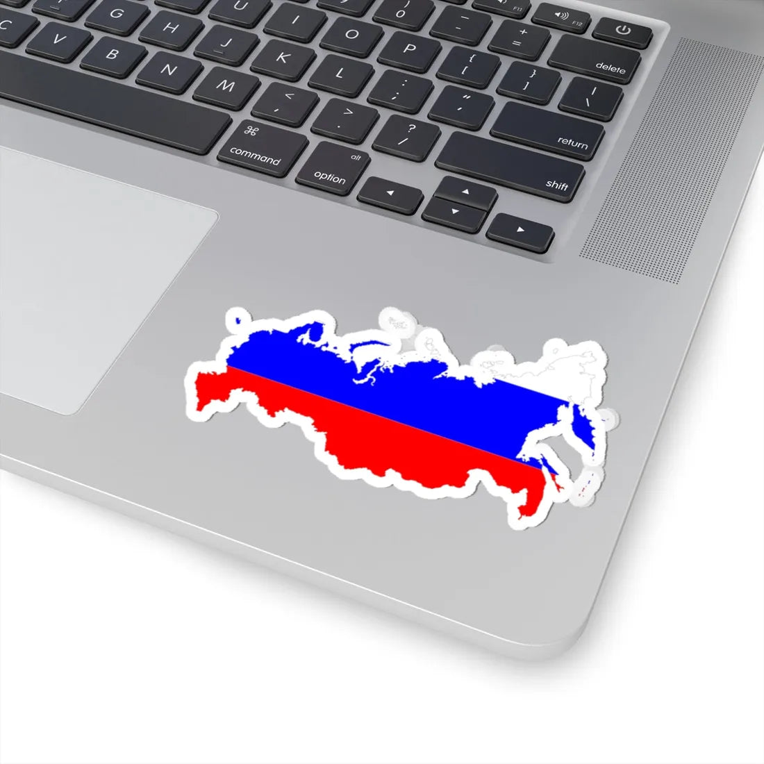 Russia Flag Map (Russia) STICKER Vinyl Kiss-Cut Decal - The Sticker Space