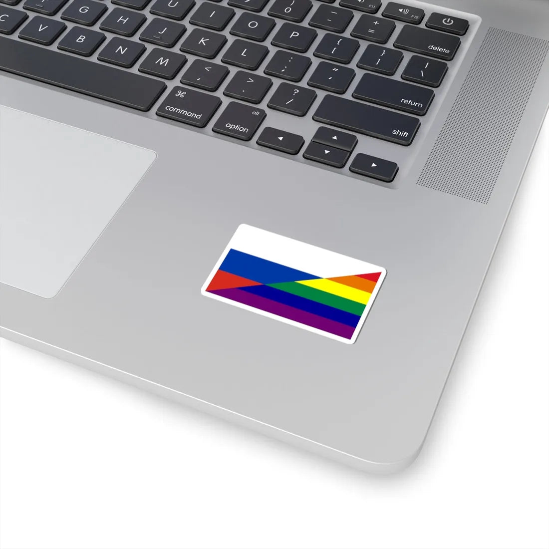 Russia Gay flag (Russia) STICKER Vinyl Kiss-Cut Decal - The Sticker Space