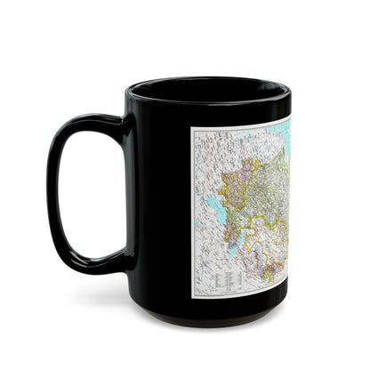 Russia - Soviet Union 1 (1990) (Map) Black Coffee Mug-The Sticker Space