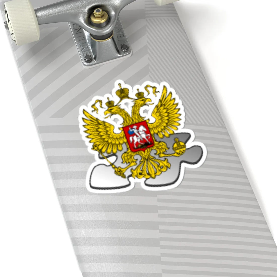 Russia template coat of arms (Russia) (Coat of Arms) STICKER Vinyl Kiss-Cut Decal - The Sticker Space