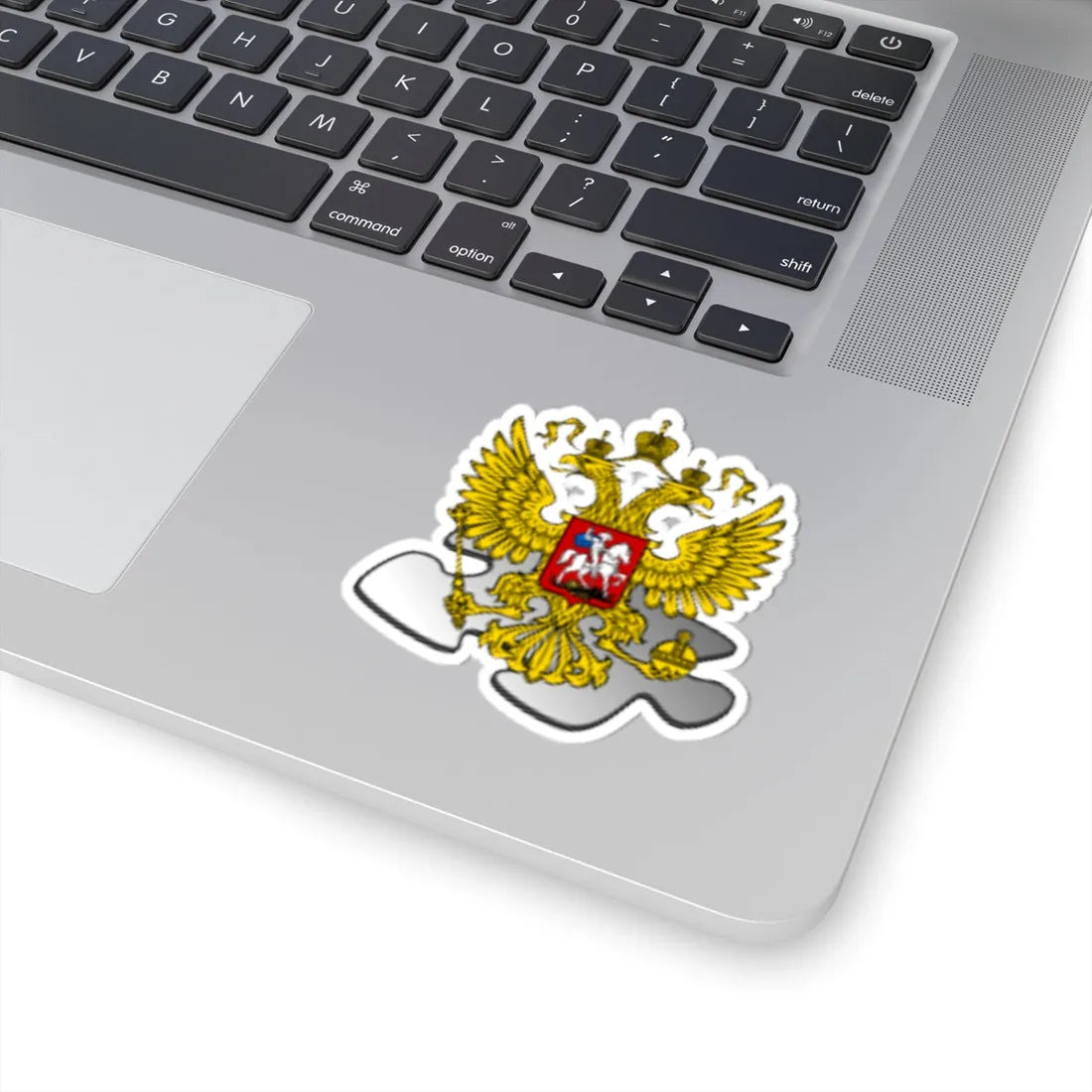 Russia template coat of arms (Russia) (Coat of Arms) STICKER Vinyl Kiss-Cut Decal - The Sticker Space