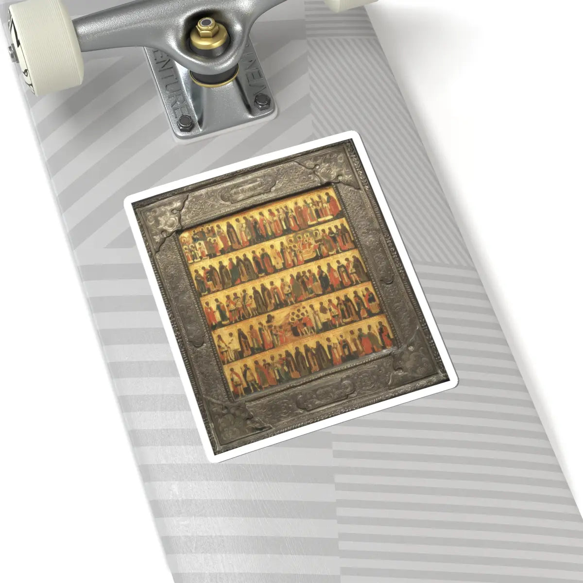 SKU:TSS-STICK-RSSPNT-6X6-12 Sizes:6" × 6" Types:White