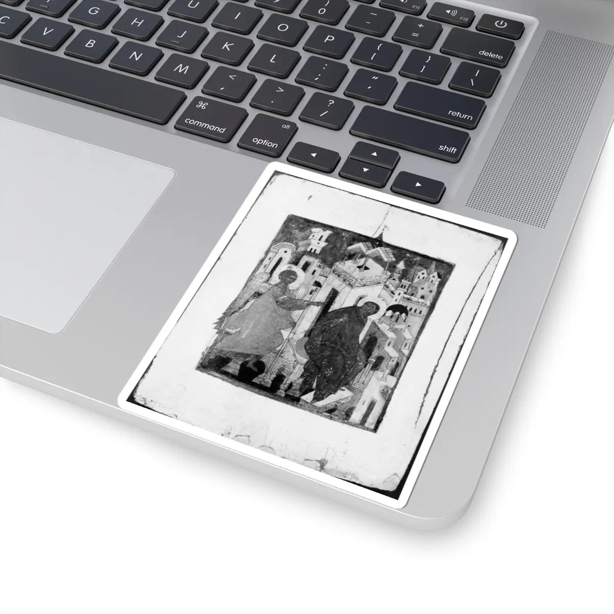 SKU:TSS-STICK-RSSPNT-4X4-19 Sizes:4" × 4" Types:White