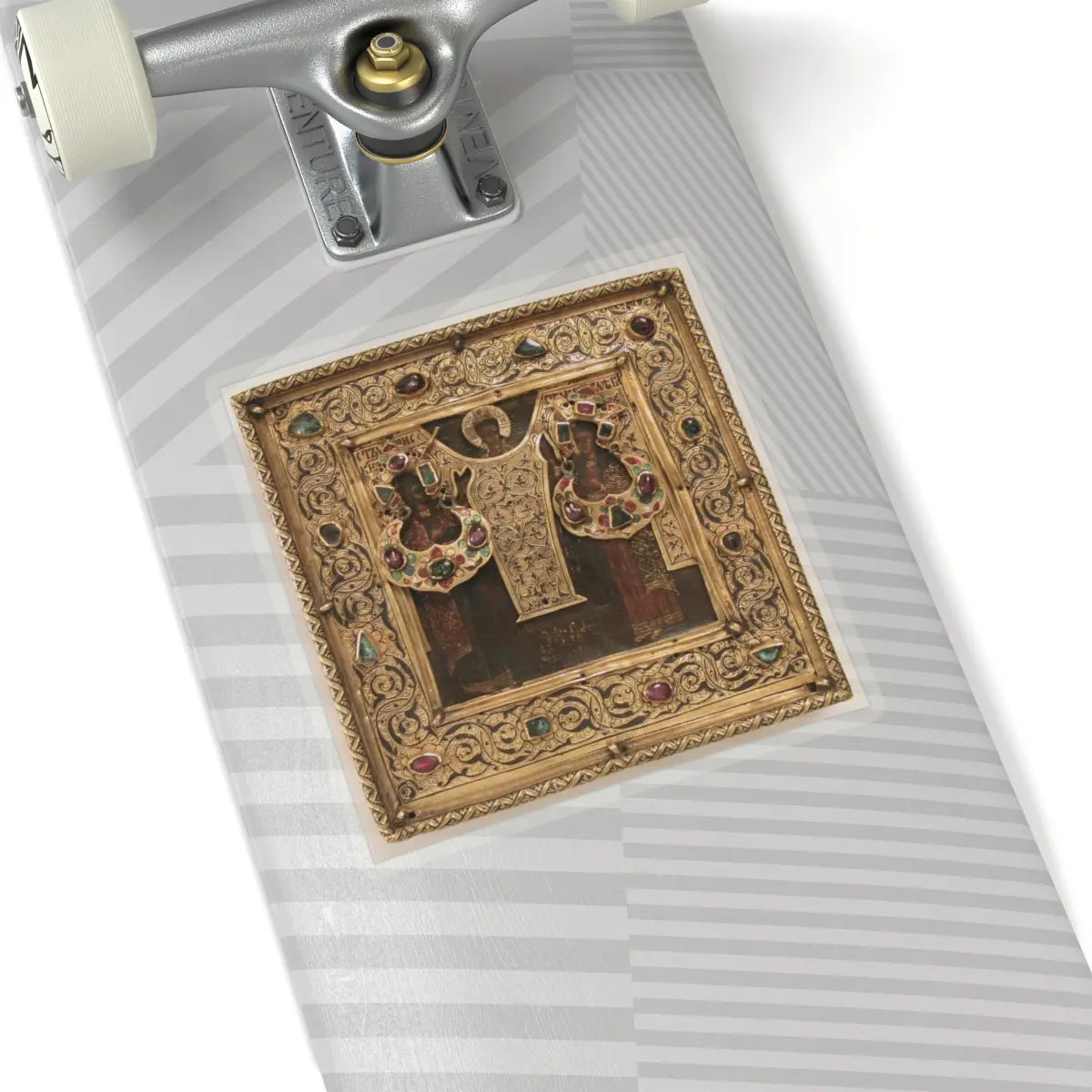 SKU:TSS-STICK-RSSPNT-6X6-1N2IR Sizes:6" × 6" Types:Transparent