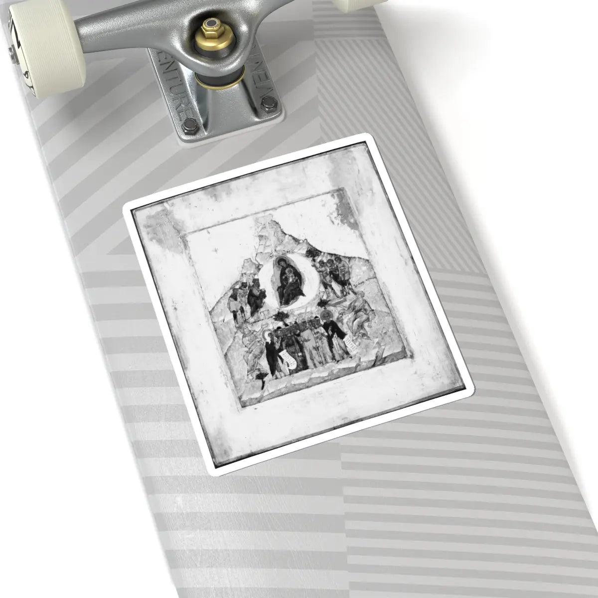 SKU:TSS-STICK-RSSPNT-6X6-22 Sizes:6" × 6" Types:White