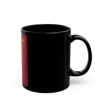 Russian Passport (External) - Black Coffee Mug