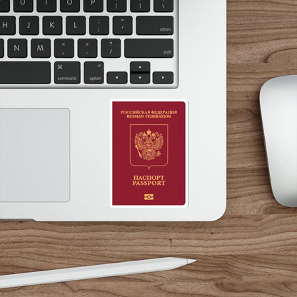 Russian Passport (External) STICKER Vinyl Die-Cut Decal-The Sticker Space