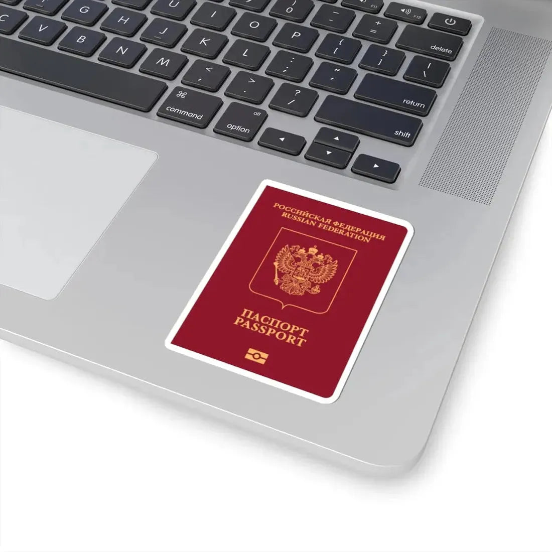 Russian Passport (External) - STICKER Vinyl Kiss-Cut Decal - The Sticker Space