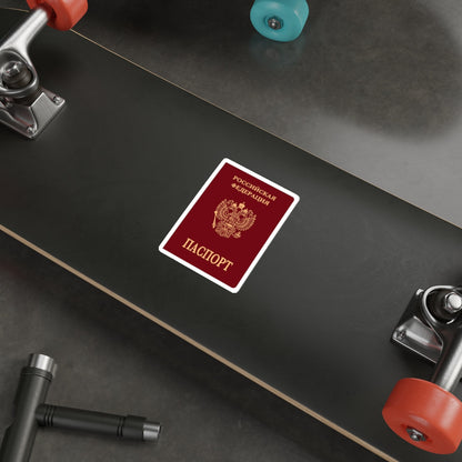 Russian Passport (Internal) STICKER Vinyl Die-Cut Decal-The Sticker Space