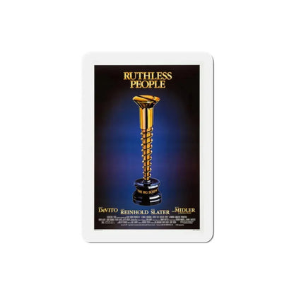 Ruthless People 1986 Movie Poster Refrigerator Magnet 2 Inch - The Sticker Space