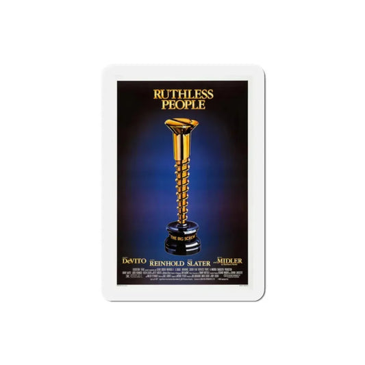Ruthless People 1986 Movie Poster Refrigerator Magnet 2 Inch - The Sticker Space